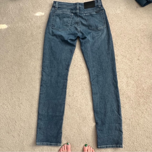 Fidelity Denim Men’s Jimmy Slim Straight Fit Stretch Jeans Oxy Vox Vintage Wash - Picture 4 of 8